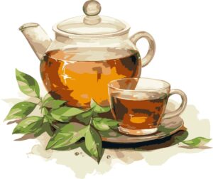 6 soorten losse thee high tea